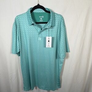 Bogey Bros Golf Polo Shirt Mens XL Green Middle Finger Birdie Short sleeve NWT